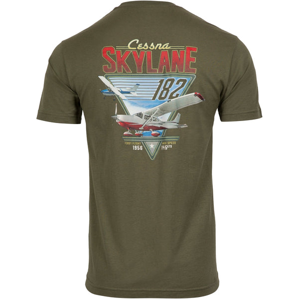 Cessna 182 Officially Licensed T-Shirt - PilotMall.com