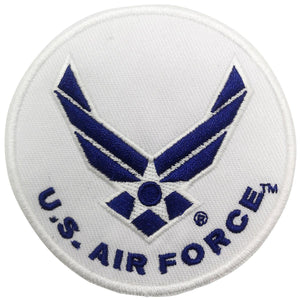 U.S. Air Force Round Embroidered Patch (Iron On Application) - PilotMall.com