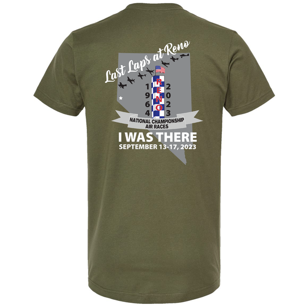 Last Laps at Reno Official Reno Air Races 2023 T-Shirt