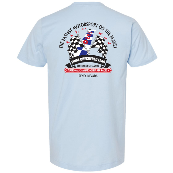 Final Checkered Flag Official Reno Air Races 2023 T-Shirt