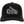 Aeroplane Apparel Company Headwear Black/Charcoal Cessna 50's & 60's Logo Velocity Trucker Hat - Black/White