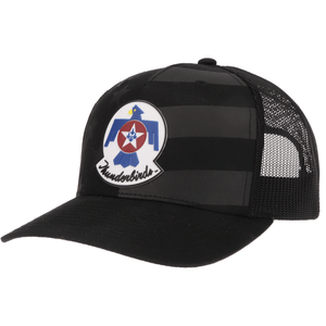 Aeroplane Apparel Company Headwear Black U.S. Air Force Thunderbirds Trucker Hat