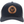 Aeroplane Apparel Company Headwear Navy/Charcoal U.S. Navy Crest Heritage Trucker Hat - Chrome