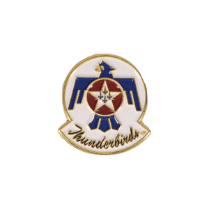 Aeroplane Apparel Company Pins Official U.S. Air Force Thunderbirds Logo Enamel Pin