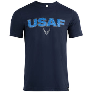 U.S. Air Force Values Reflective T-Shirt by Aeroplane Apparel Co.