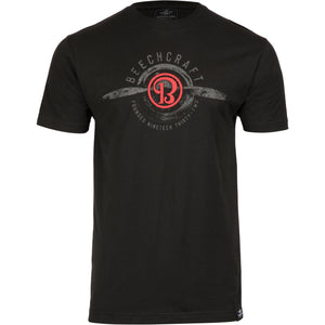 Beechcraft Logo Propeller Officially Licensed T-Shirt - PilotMall.com