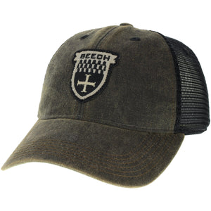 Beechcraft Shield Twill on Felt Ball Cap - PilotMall.com