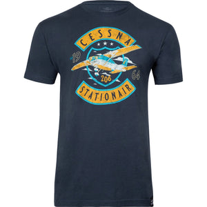 Cessna 206 Stationair In The Clouds Officially Licensed T-Shirt - PilotMall.com