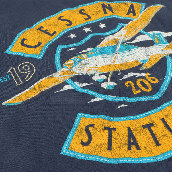 Cessna 206 Stationair In The Clouds Officially Licensed T-Shirt - PilotMall.com
