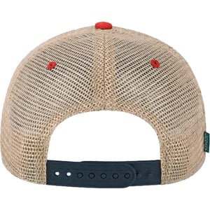 Cessna Navy/Scarlet Patch Trucker Cap - PilotMall.com