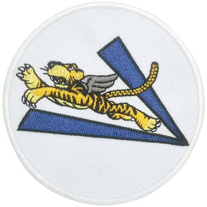 Flying Tigers V For Victory Embroidered Patch (Iron On Application) - PilotMall.com