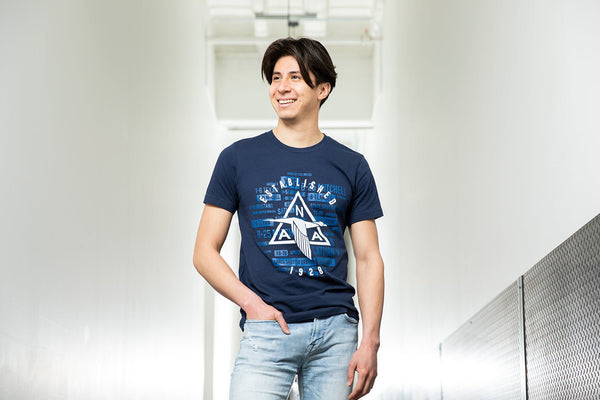 NAA 1928 Officially Licensed Aeroplane Apparel Co. Men's T-Shirt - PilotMall.com