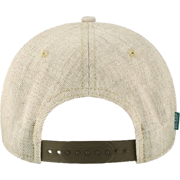 North American Aviation Engraved Letter Applique (Heather Tan/Brown) Ball Cap - PilotMall.com