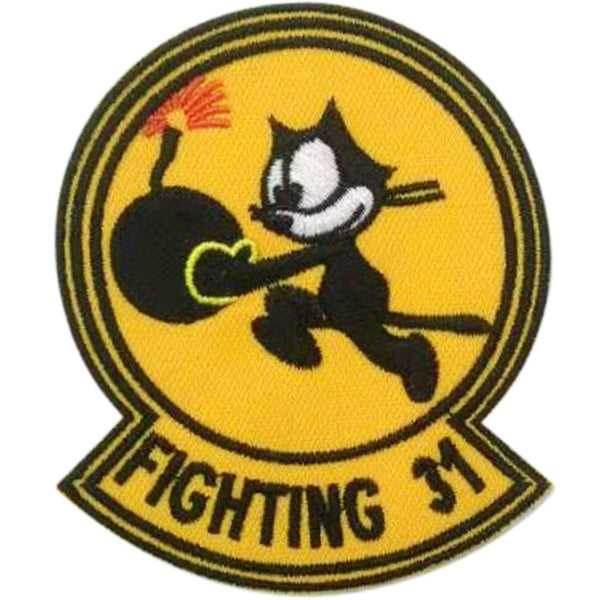 Strike Fighter Squadron 31 (VF-31) - Tomcatters Embroidered Patch (Iron On Application) - PilotMall.com