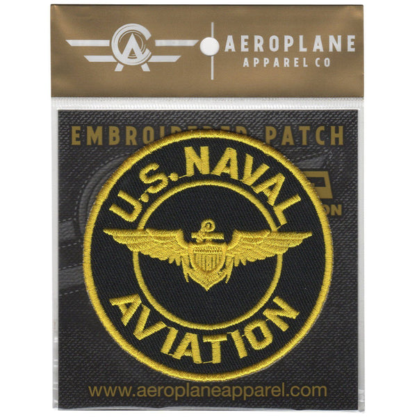 U.S. Naval Aviation Embroidered Patch (Iron On Application) - PilotMall.com