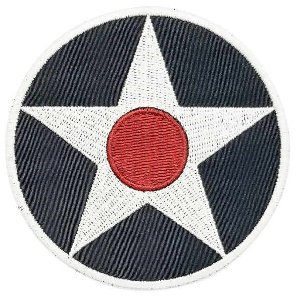 USAF Roundel 1919-1942 Embroidered Patch (Iron On Application) - PilotMall.com