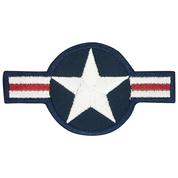 USAF Roundel Current Embroidered Patch (Iron On Application) - PilotMall.com